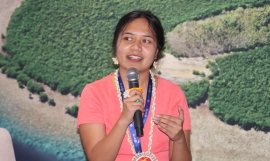 Founder and President of Kiribati’s Tungaru Youth Action, Ms Baniti Semilota