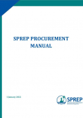 SPREP Procurement manual 2022