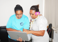 The Nauru GIS training
