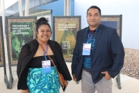 The Niue delegation at the INC1.
