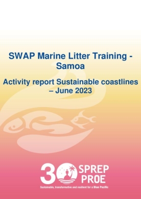 SWAP_Marine-litter-Samoa-training