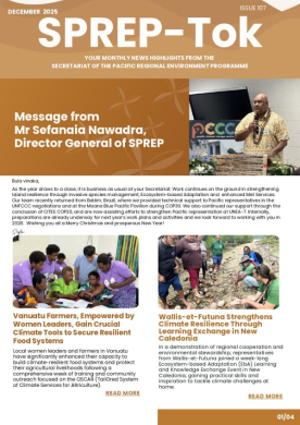 SPREP-Tok December 2025 Issue-107