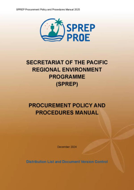 Procurement Policy Procedure Manual 2025