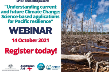 Webinar  - SPREP and CSIRO on 14 October 2021