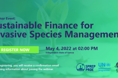 Webinar Sustainable Finance for Invasive Species Management 