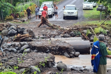 Climate change risks in Samoa