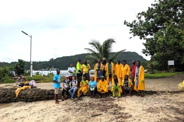 Communities participating in the beach clean-ups 