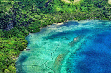 Fiji coastline