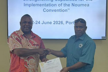 Noumea Convention work
