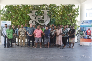 Group picture at Honiara inception for PEBACC+