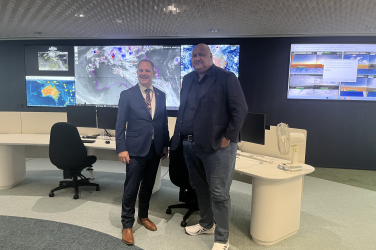 Dr. Stuart Minchin and Mr. Sefanaia Nawadra