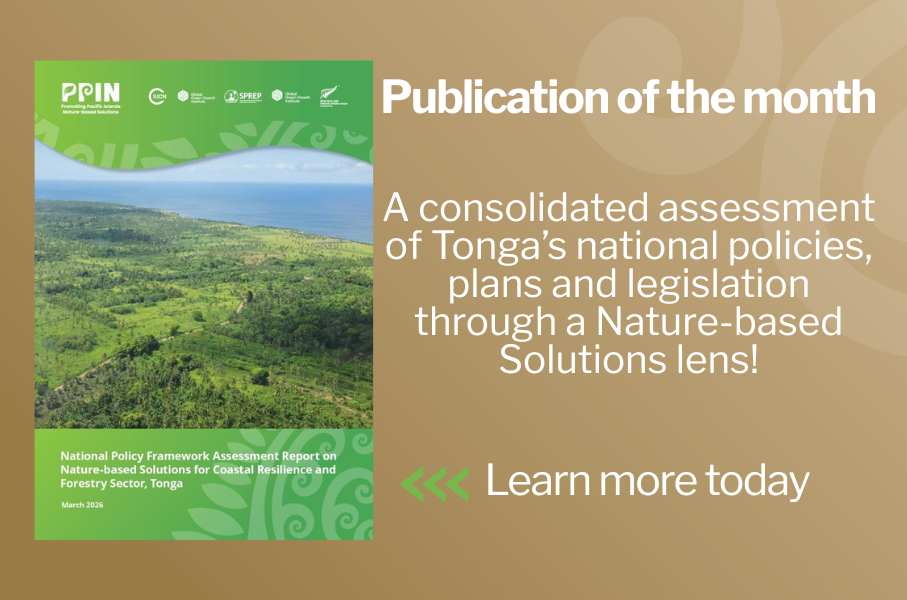 National Policy Framework Assessment on Nature-based Solutions for Coastal Resilience and Forestry Sector, Tonga