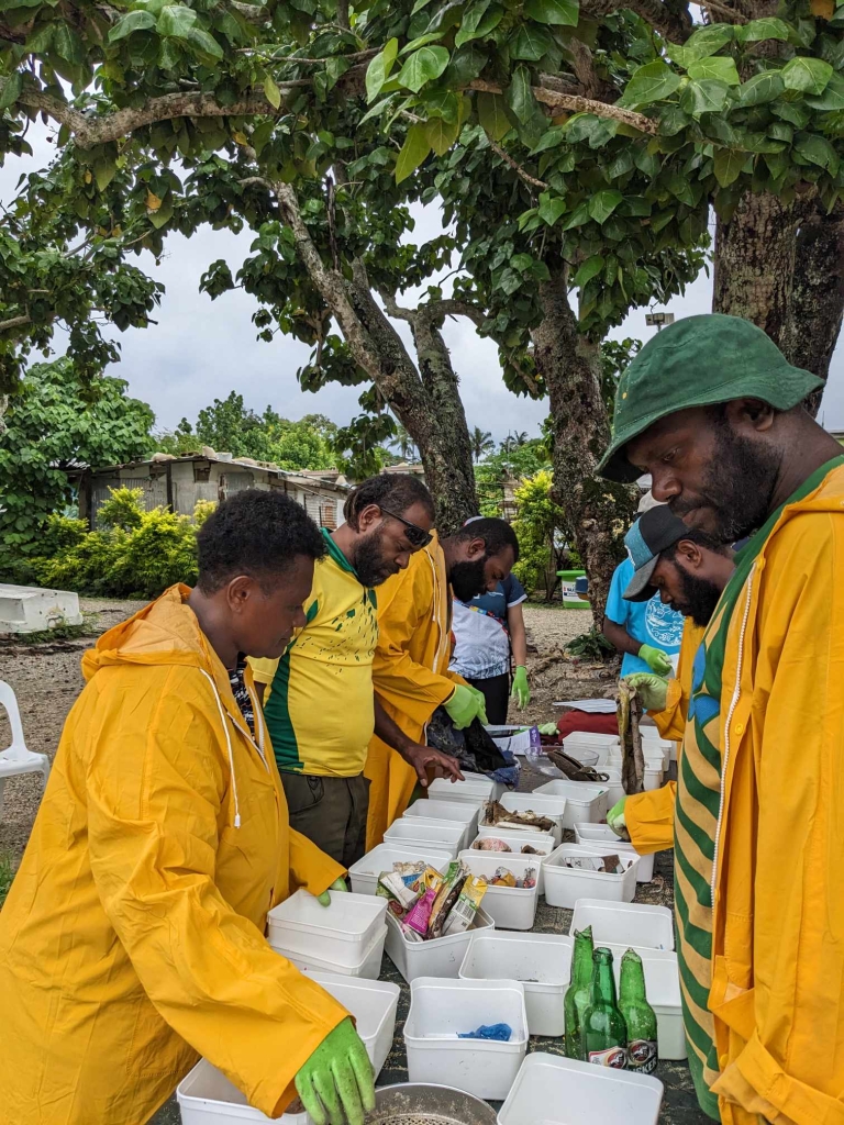 Beach clean-up