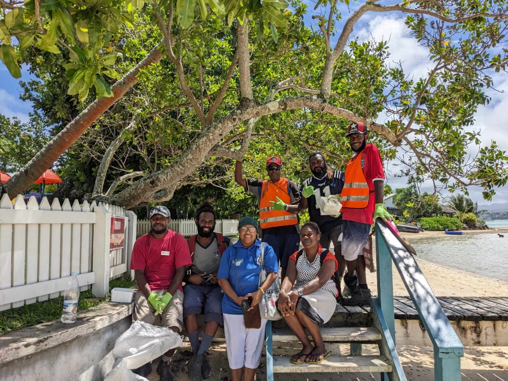 Beach clean-up