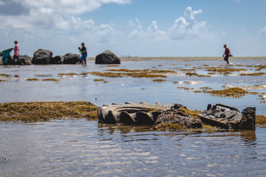 The impact of waste on the oceans is enormous