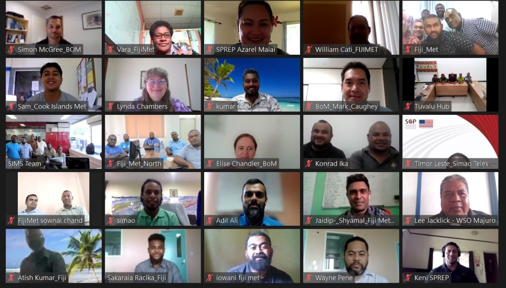 Some of the participants during first day of the training.