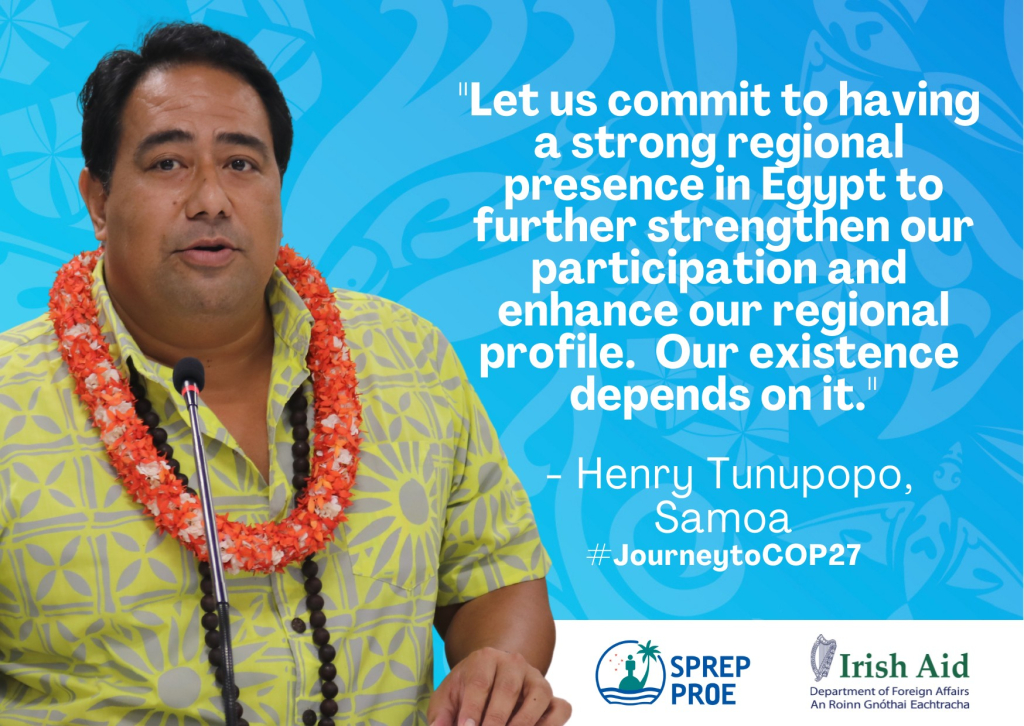 Henry Tunupopo of Samoa