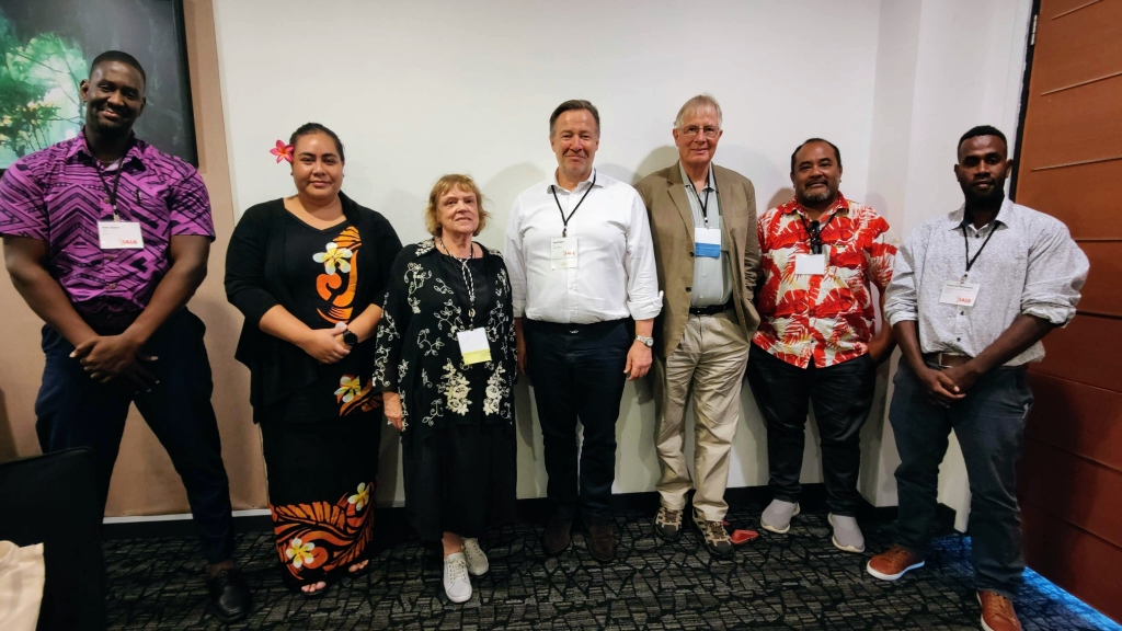 The SPREP delegates with some of their key partners in Malaysia