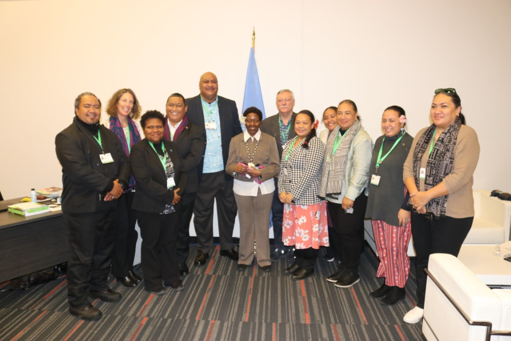 The event was witnessed by Pacific delegates at COP15