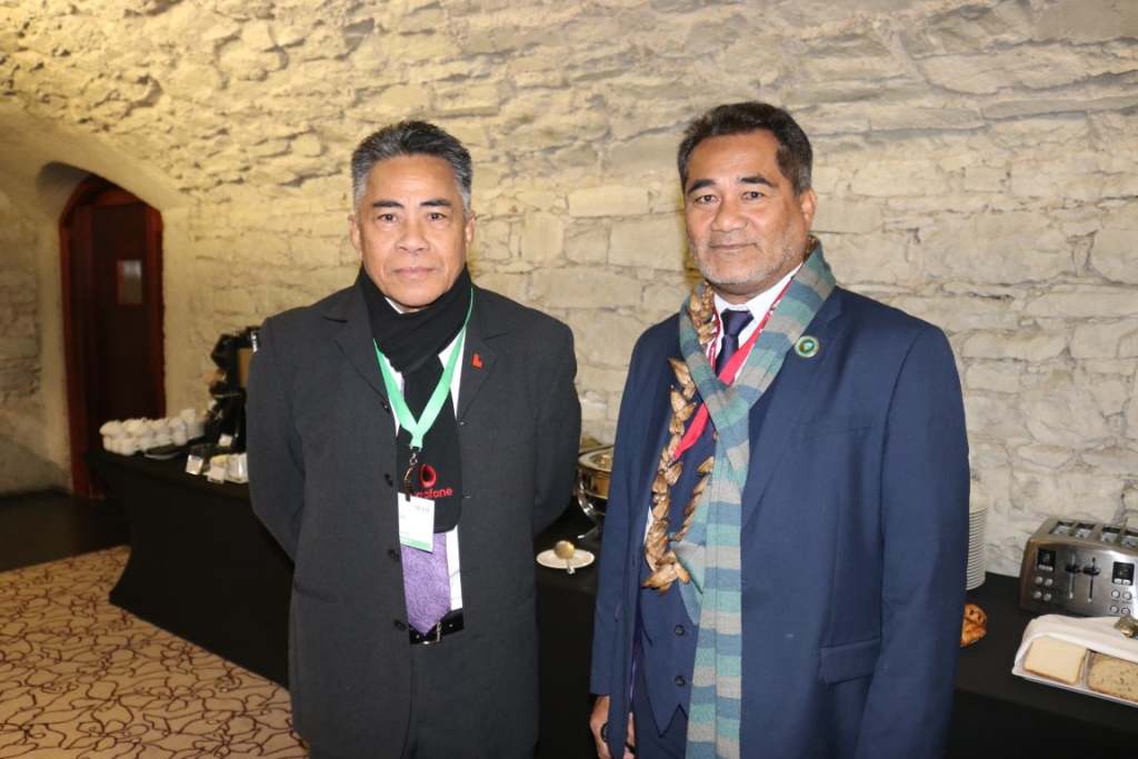 The Samoan delegation