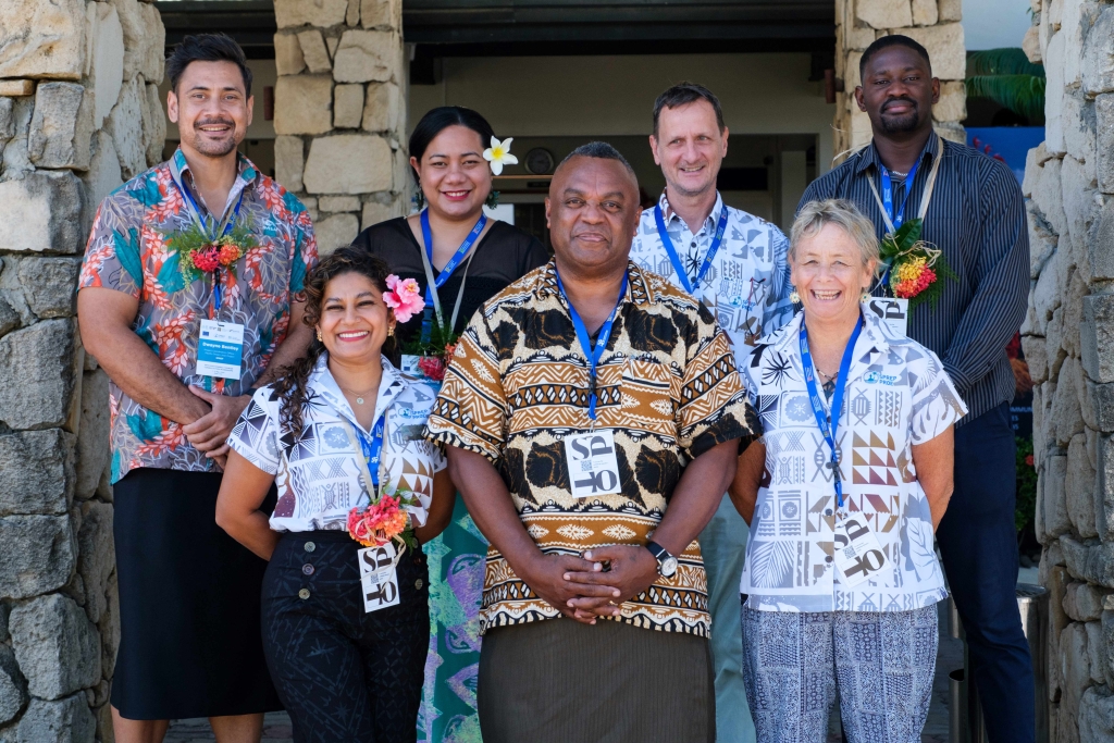 The SPREP delegation at SPTO