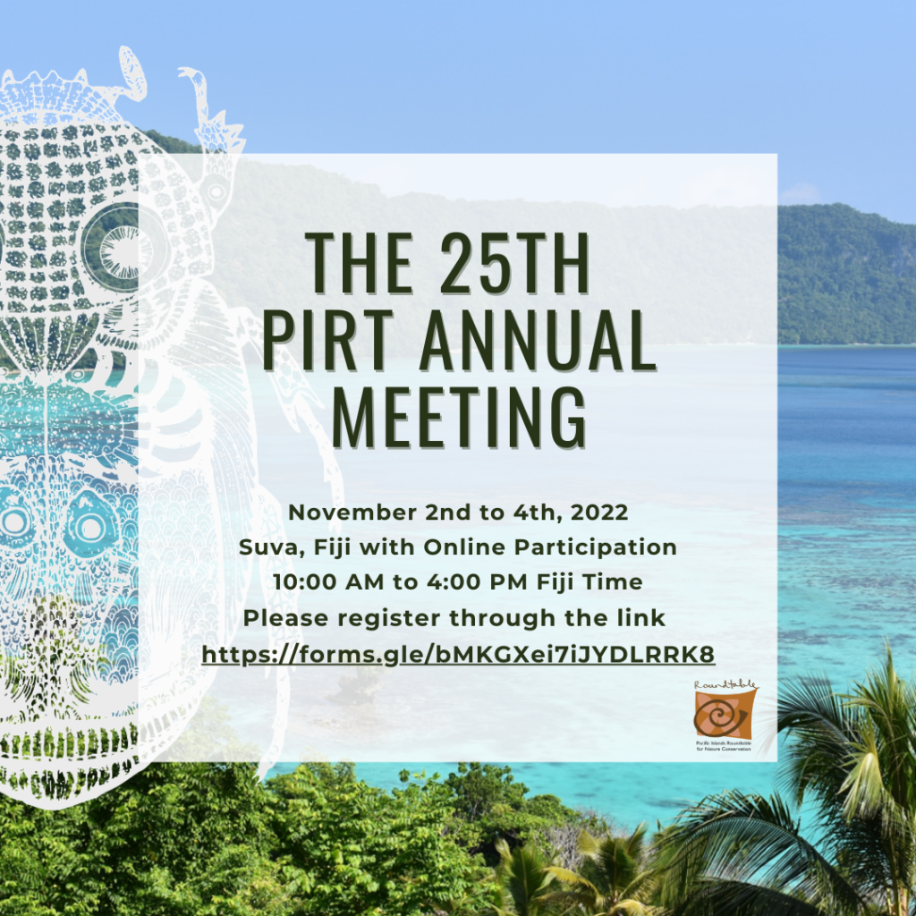 PIRT 25th Annual Meeting, Nov 2022