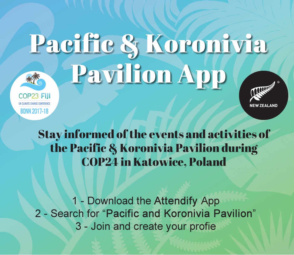 Steps to download Pacific & Koronivia Pavilion App