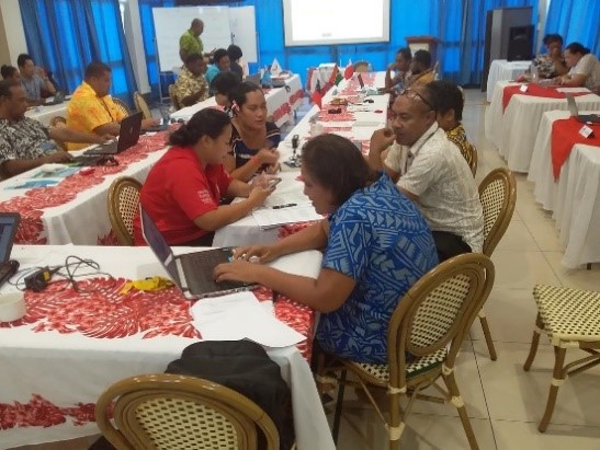 Consultation workshop for the Regional Disaster Waste Management Guidelines in Samoa, 2018.