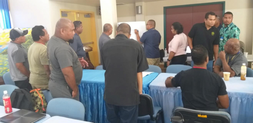 Consultation workshop for the Regional Disaster Waste Management Guidelines in Palau, 2019