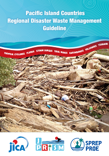 Screenshot of the Regional Disaster Waste Management Guidelines