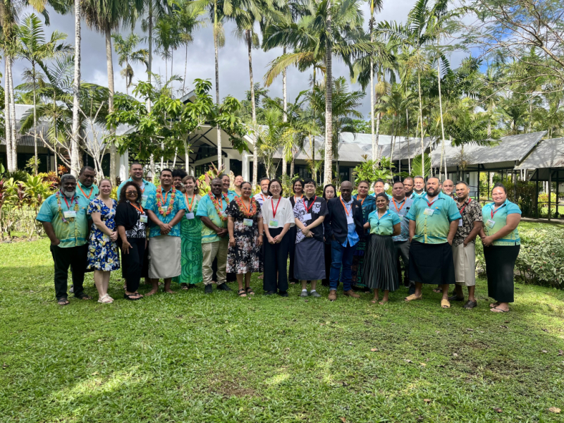 Participants of the PIMS review meeting in Apia, Samoa 