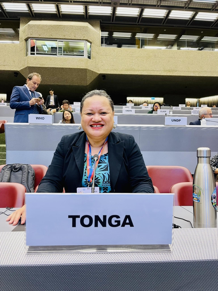 Ms. Mafile'o Masi of Tonga