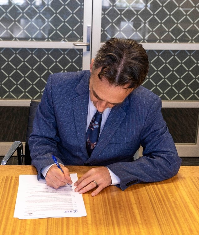 Signing of the Weather Ready Pacific Programme funding