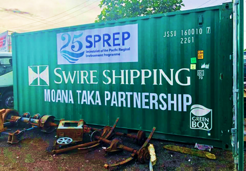 Moana Taka partnership container