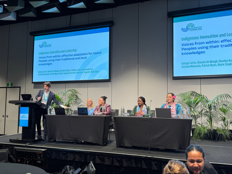 Panelists at the Traditional Knowledge event