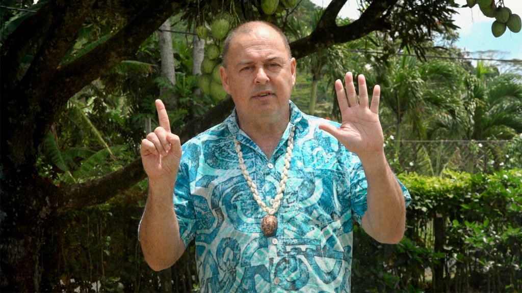 Cook Islands Prime Minister Mark Brown