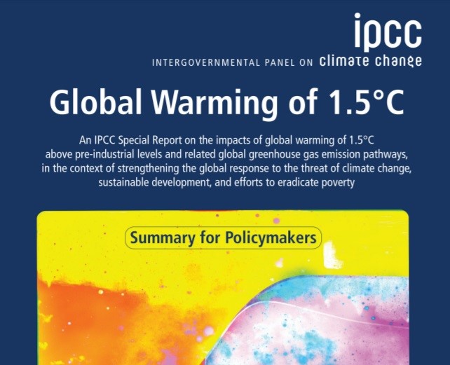 30th Anniversary of the Intergovernmental Panel on Climate Change