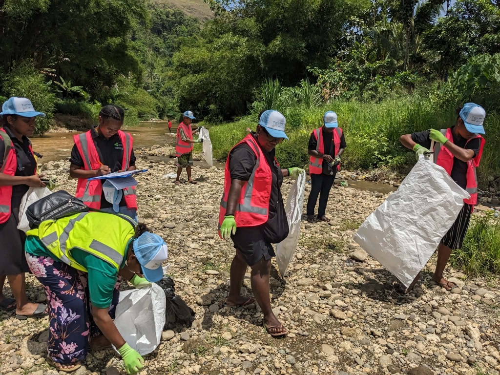 Waste collection for audit